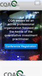 Mobile Screenshot of cqa.org